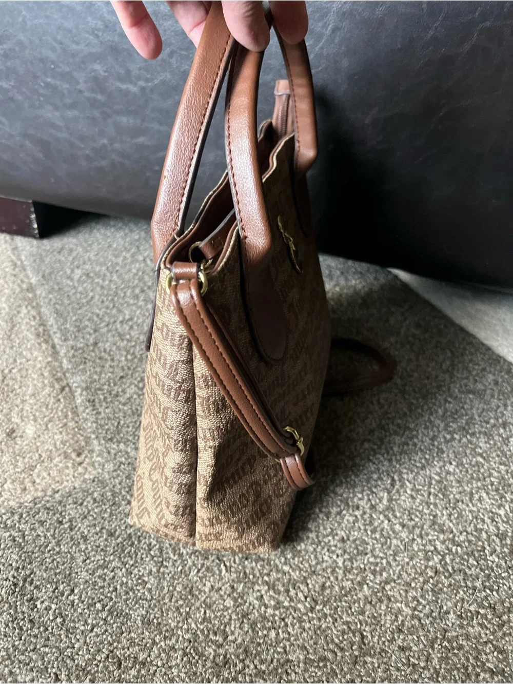 Juicy Couture Logo Purse with Credit Card Wallet